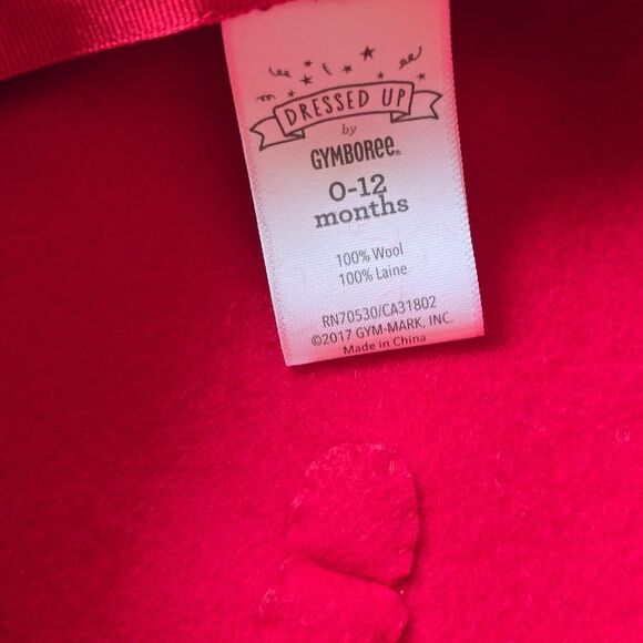 Gymboree SZ 0-12M Red Beret - Picture 3 of 7